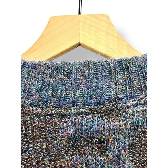 Vintage Onore Metallic Mohair Wool Blend Sweater – Made in Italy – Men’s Medium - Picture 12 of 16